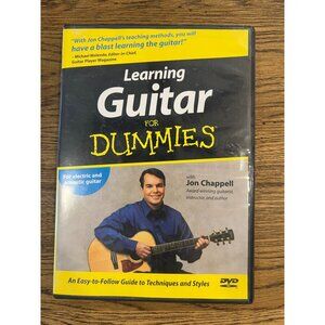 Learning Guitar For Dummies DVD By Jon Chappell Instructional Video
